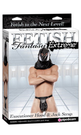Fetish Fantasy Extreme Executioner Hood and Jock Strap Bondage Hoods